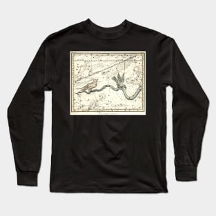 Corvus, Noctua, Hydra Constellations - Alexander Jamieson Long Sleeve T-Shirt